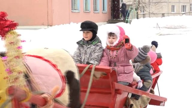Масленица Провод Зимы детский сад 2 Калинка группа Красная шапочка весна 2017 смотреть онлайн