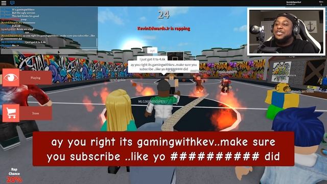 EPIC RAP BATTLE IN ROBLOX смотреть онлайн