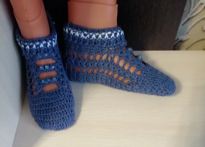 Идеально сидят на ноге! Следки крючком! Вяжем на любой размер! смотреть онлайн