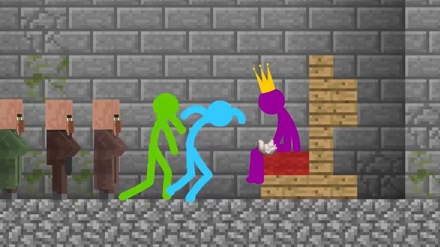 Animation vs Minecraft Shorts Season 1 All Episodes(1-14) смотреть онлайн