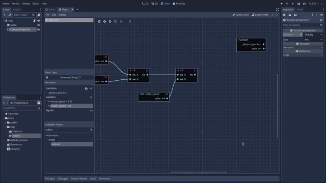 Intro to VisualScript in Godot 3.1: Beginner Programming Tutorial смотреть онлайн