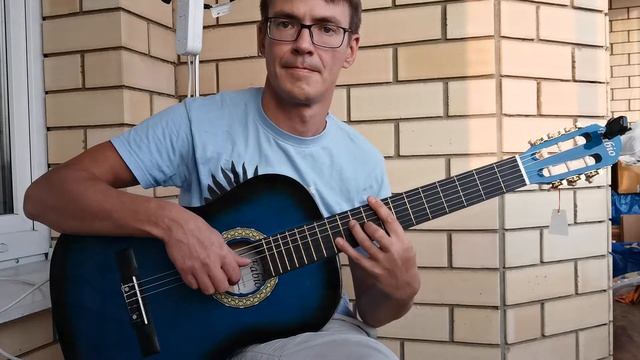 Тест классической гитары Fabio 3910 смотреть онлайн