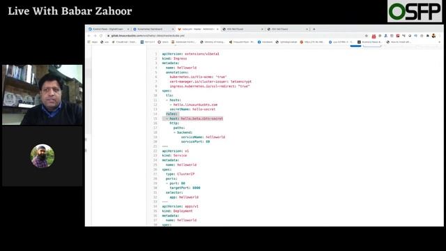 Learn Kubernetes, Gitlab, CICD pipeline, DigitalOcean Cloud, Ubuntu | Urdu/Hindi Live | Babar Zahoo смотреть онлайн