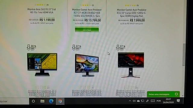 Monitor Gamer Acer KG241Q-S "Fui Enganado" смотреть онлайн
