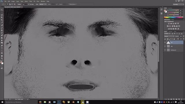 PES2016 How to make face normal in photoshop HD by Tunizizou смотреть онлайн