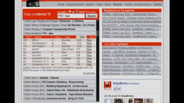 How to whatch live sports online (FREE) ROJADIRECTA