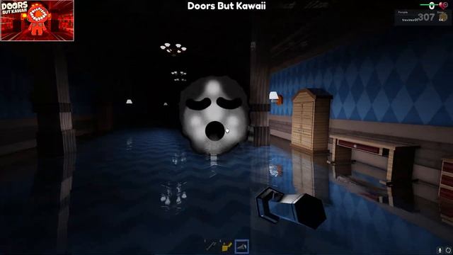[ROBLOX] Doors But Kawaii New Update All Entity JumpScares with RTX ON смотреть онлайн