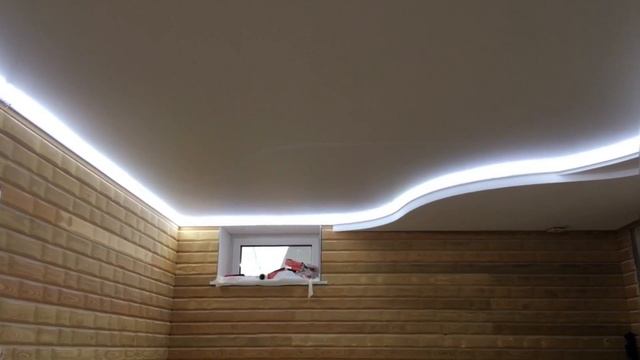 Натяжные Потолки г.Луга / ComfortDesign / Световой натяжной потолок смотреть онлайн