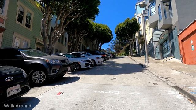 【4K60】 Walking - San Francisco: Walking to Coit Tower смотреть онлайн
