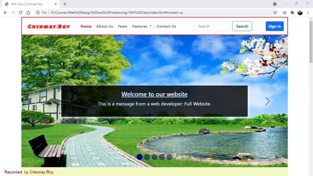 Portfolio - Simple Website Design | HTML | CSS | Bootstrap | Web Design Part 1.2 смотреть онлайн