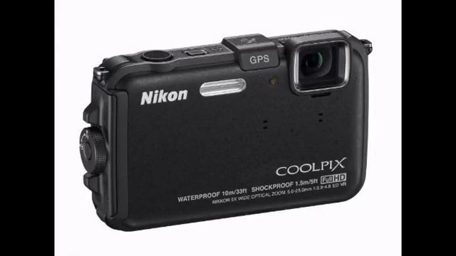 Nikon COOLPIX AW100 16 MP CMOS Waterproof Digital Camera with GPS and Full HD 1080p Video (Black) смотреть онлайн