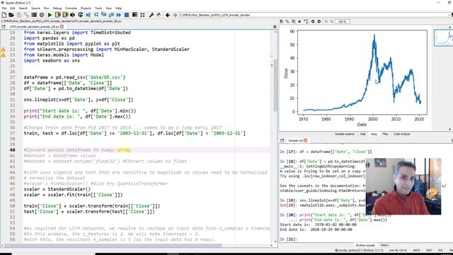 180 - LSTM Autoencoder for anomaly detection смотреть онлайн