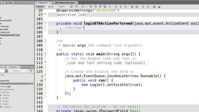 Beginner Java Tutorial: Login GUI using NetBeans IDE смотреть онлайн