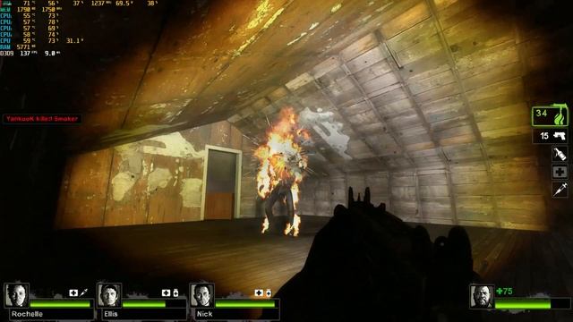 Left 4 Dead 2 max settings on I5 3470/RX 570 4GB/16GB/1080p смотреть онлайн