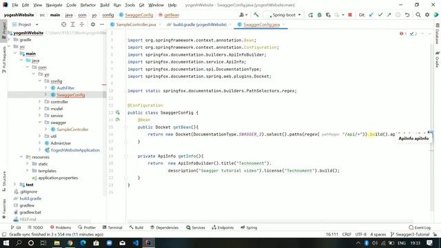 Swagger 3 spring-boot example | springfox-boot-starter implementation смотреть онлайн