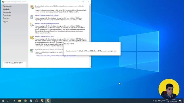 Instalando o SQL Server 2019 Express Edition смотреть онлайн