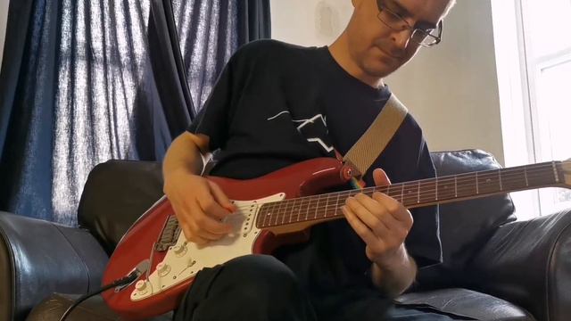 Fender 40th anniversary Strat guitar. Blackstar Artisan 30, Wampler Ecstacy overdrive tones. смотреть онлайн