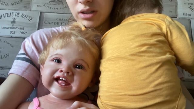 Реборны Адель и Тобиах в больнице | День с реборнами в больнице смотреть онлайн