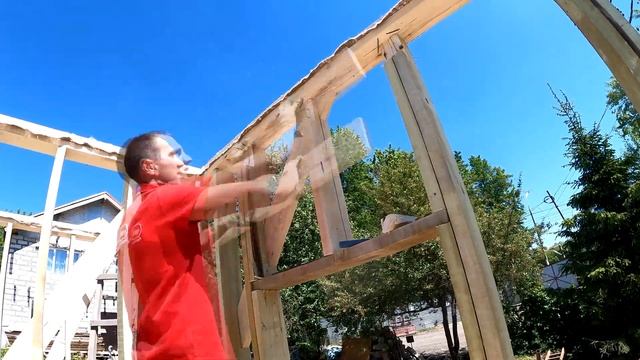 День 18. Каркас стоит! Работаю над ошибками! смотреть онлайн