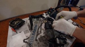 Течет масло из бензопилы, как устранить