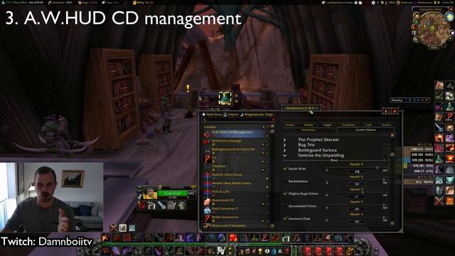 WOW Classic - Warrior must have addons & weakauras for raiding Phase 5! смотреть онлайн