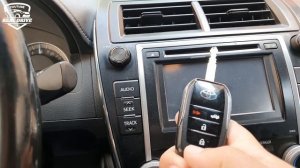 Как отключить/включить звук при поставке машины на охрану. Toyota Camry XV50 американец