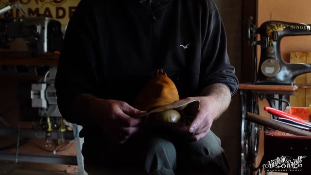 Making Bespoke Boots From Scratch ( Pattern Making, Boot Upper, Handwelting ), Handmade Boots