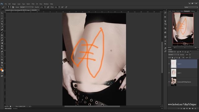 โฟโต้ชอป photoshop CS6 : 40 เทคนิคน่ารู้ - #16 สอนวิธีและเทคนิคการรีทัชลบรอยสัก смотреть онлайн
