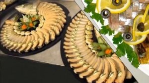 Рыбная нарезка на праздничном столе