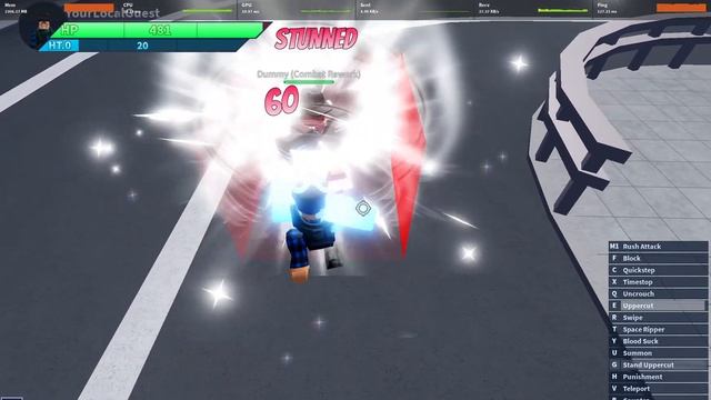 Shadow Dio 120 Dmg Combo II Roblox Aut II смотреть онлайн