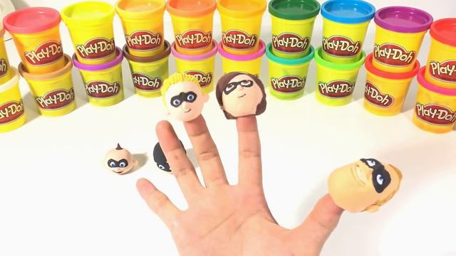 The Incredibles Finger Family Song | Daddy Finger Incredibles Learnfun