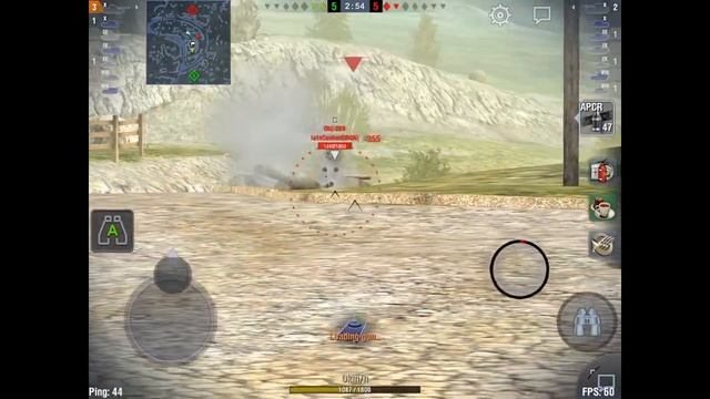 World Of Tanks Blitz - FV4202 Gameplay смотреть онлайн