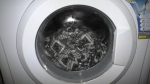 Стирка синтетического пледа в стиральной машине ATLANT 60С102 программа Ручная стирка