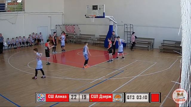 СШ АЛМАЗ ОРИЧИ - СШ№1 ДЗЕРЖИНСК. Часть 2. VII открытый турнир по баскетболу ЗИМНИЕ ШИШКИ смотреть онлайн