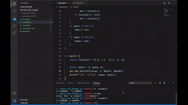 How to Return Two Things from a C or C++ Function смотреть онлайн