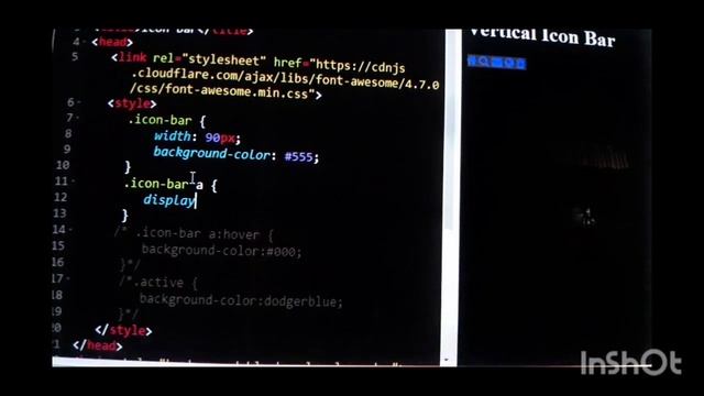 How to create Menu Icon Bar |Using HTML &CSS смотреть онлайн