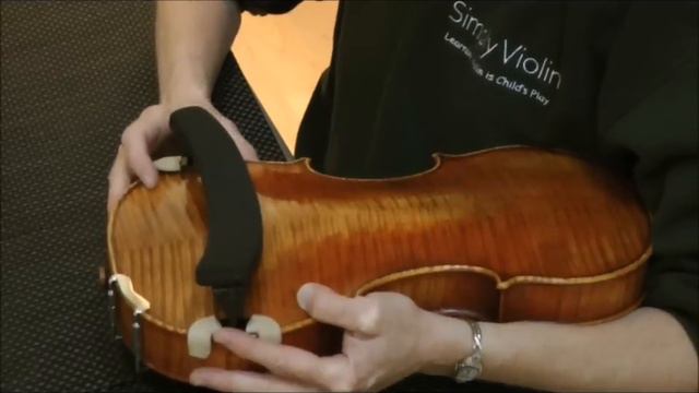 How to put a Shoulder Rest on a Violin смотреть онлайн