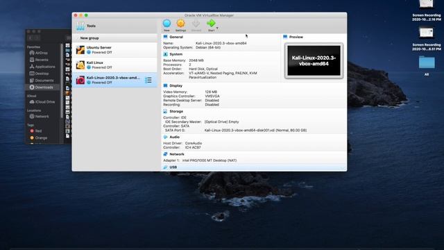 How To Install Kali Linux | Virtual Box | Macbook Pro