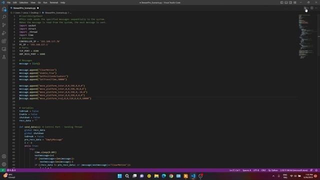 How to use Stewart Platform with Python смотреть онлайн