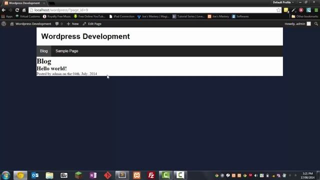 Responsive Wordpress Theme Tutorial - Part 7: Starting the index.php (Blog) смотреть онлайн