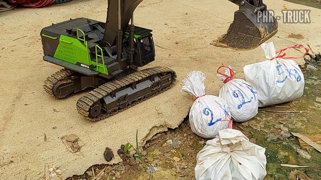 Wow Amazing Excavator Huina 1593 | Good Job - PHR TRUCK смотреть онлайн