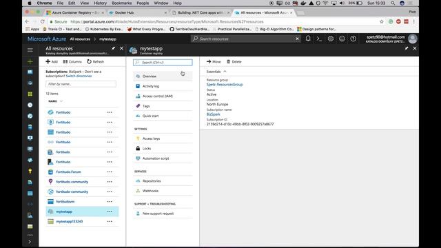 Hosting Docker images on Azure Container Registry смотреть онлайн