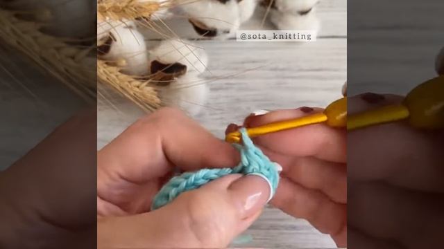 Английская резинка крючком . смотреть онлайн