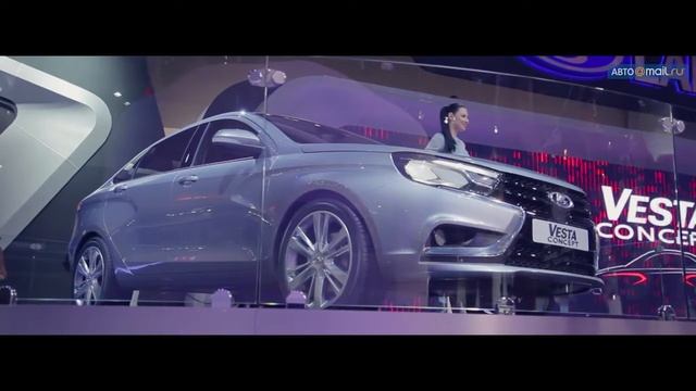 Московский автосалон - 2014: Lada Vesta смотреть онлайн