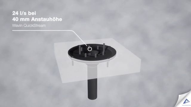 Воронка для ливневой канализации QS-P+ (Wavin Quick Stream) смотреть онлайн