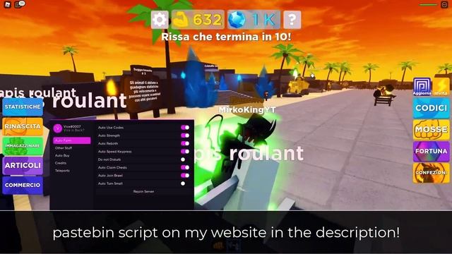 ? Muscle Legends Script Pastebin (OP) WORKING смотреть онлайн