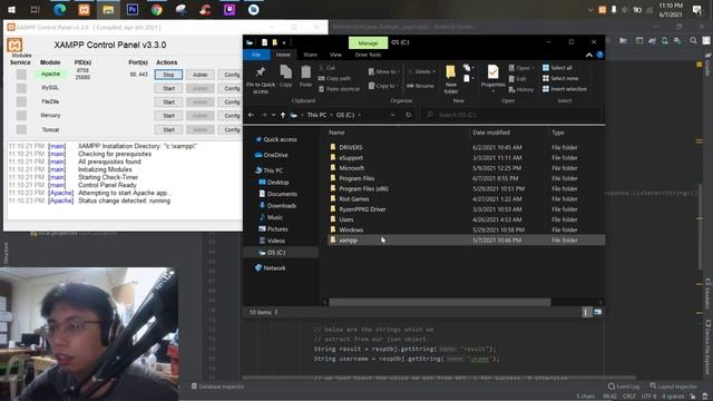 How to Post Data from Android to PHP Backend API using Volley смотреть онлайн