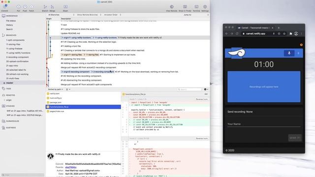 [Camati (Nuxt + Firebase)] git history tour смотреть онлайн