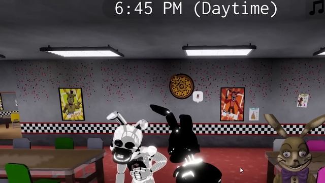Playing as SHADOW BONNIE in Fredbear's Mega Roleplay Roblox смотреть онлайн