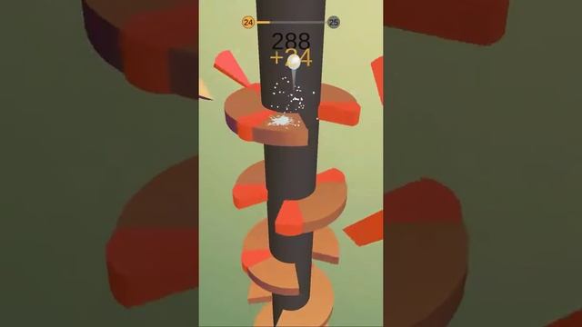 прохождение игры "Helix Jump". смотреть онлайн